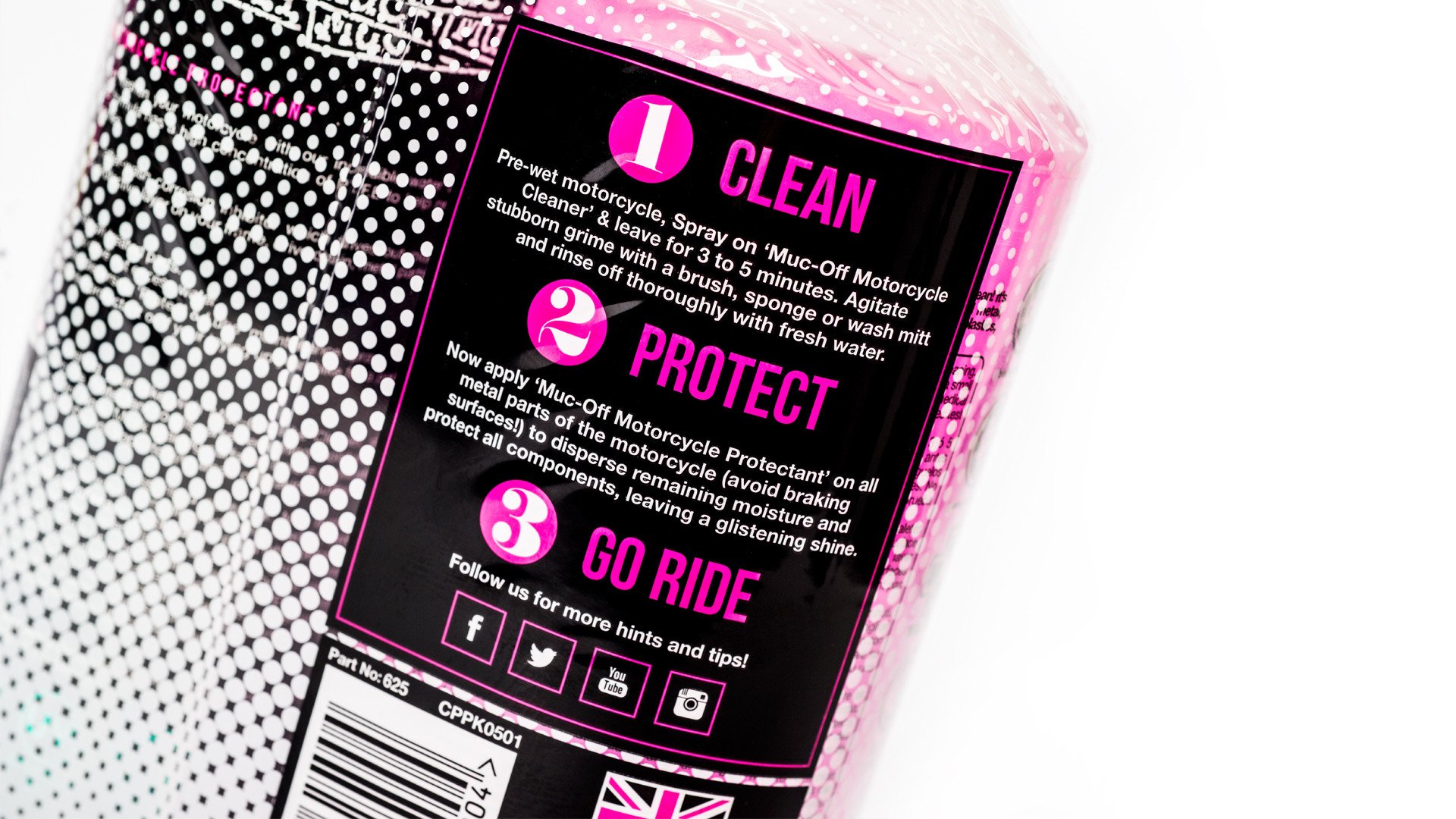 MUC-OFF MOTORCYCLE CARE PACK 3