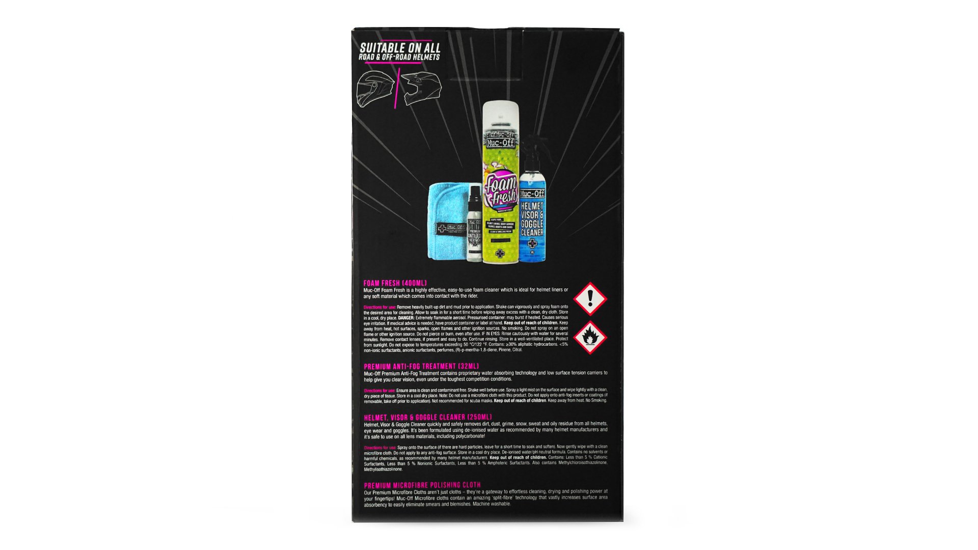 MUC-OFF HELMET CARE KIT 2