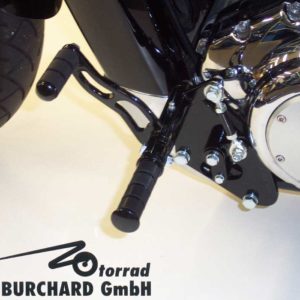 BURCHARD FREMRYKKERSÆT +12 CM BLANK SORT