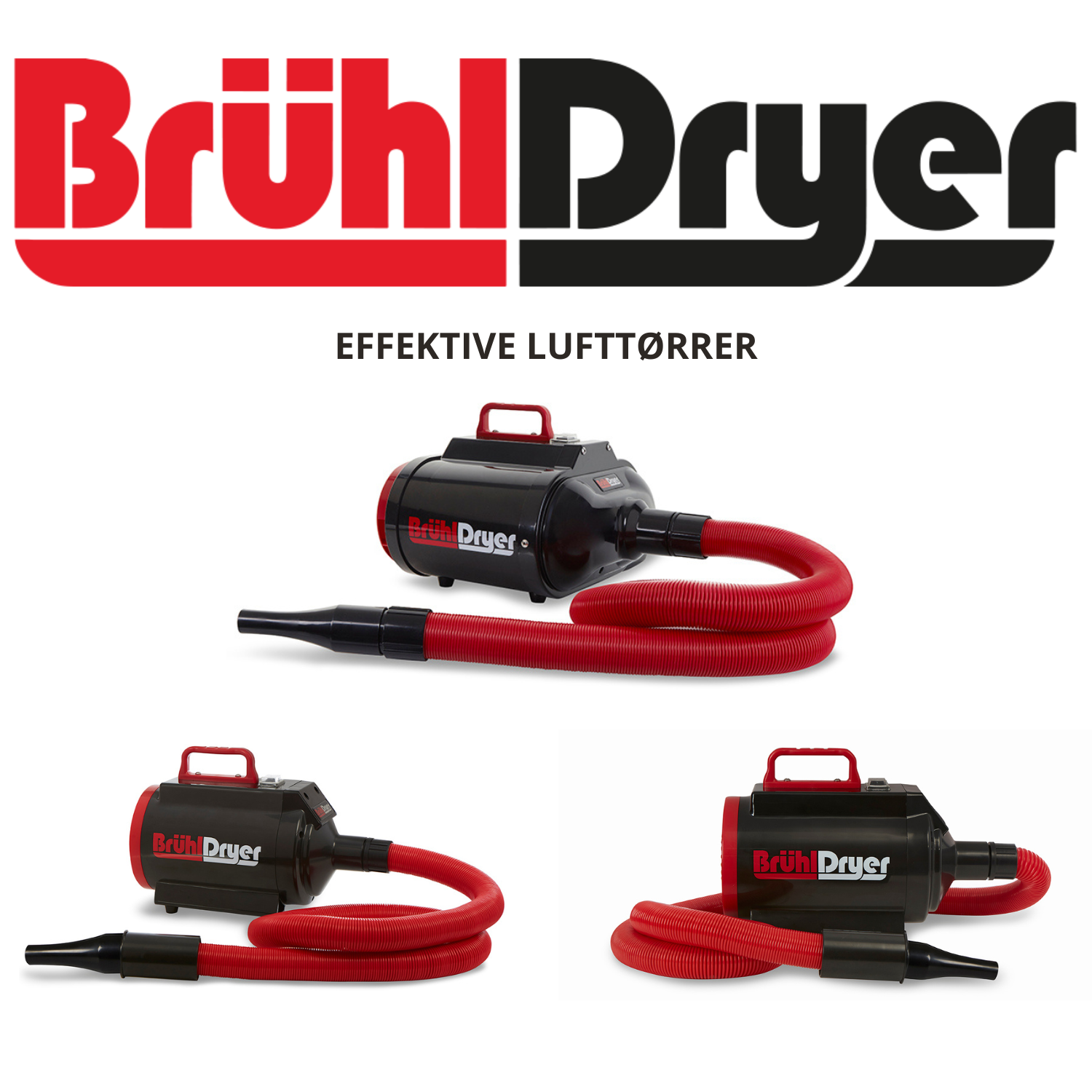 EFFEKTIVE LUFTTØRRER