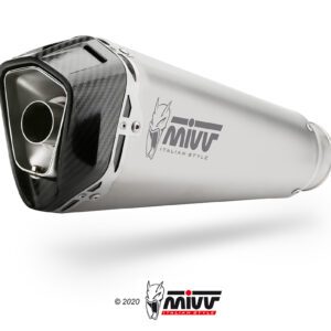 MIVV DELTA RACE FULL SYSTEM RUSTFRI STÅL