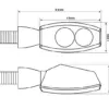HIGHSIDER LITTLE BRONX LED BLINK M/ POS. LYS - Thumbnail Image 3