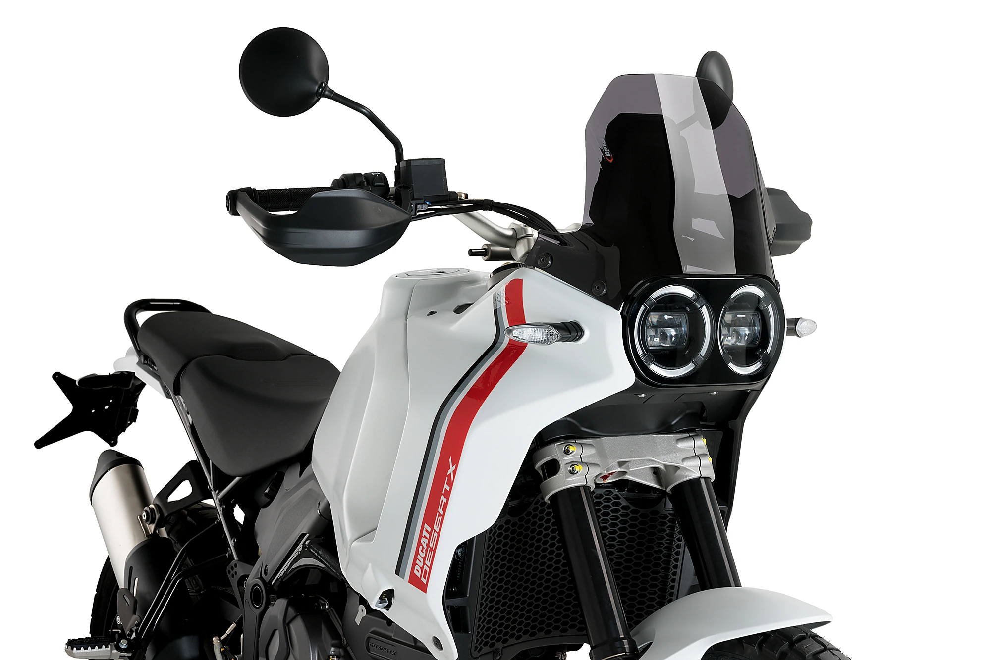 PUIG SPORT VINDSKÆRM DUCATI DESERT X 2022-2025 - Billede 1