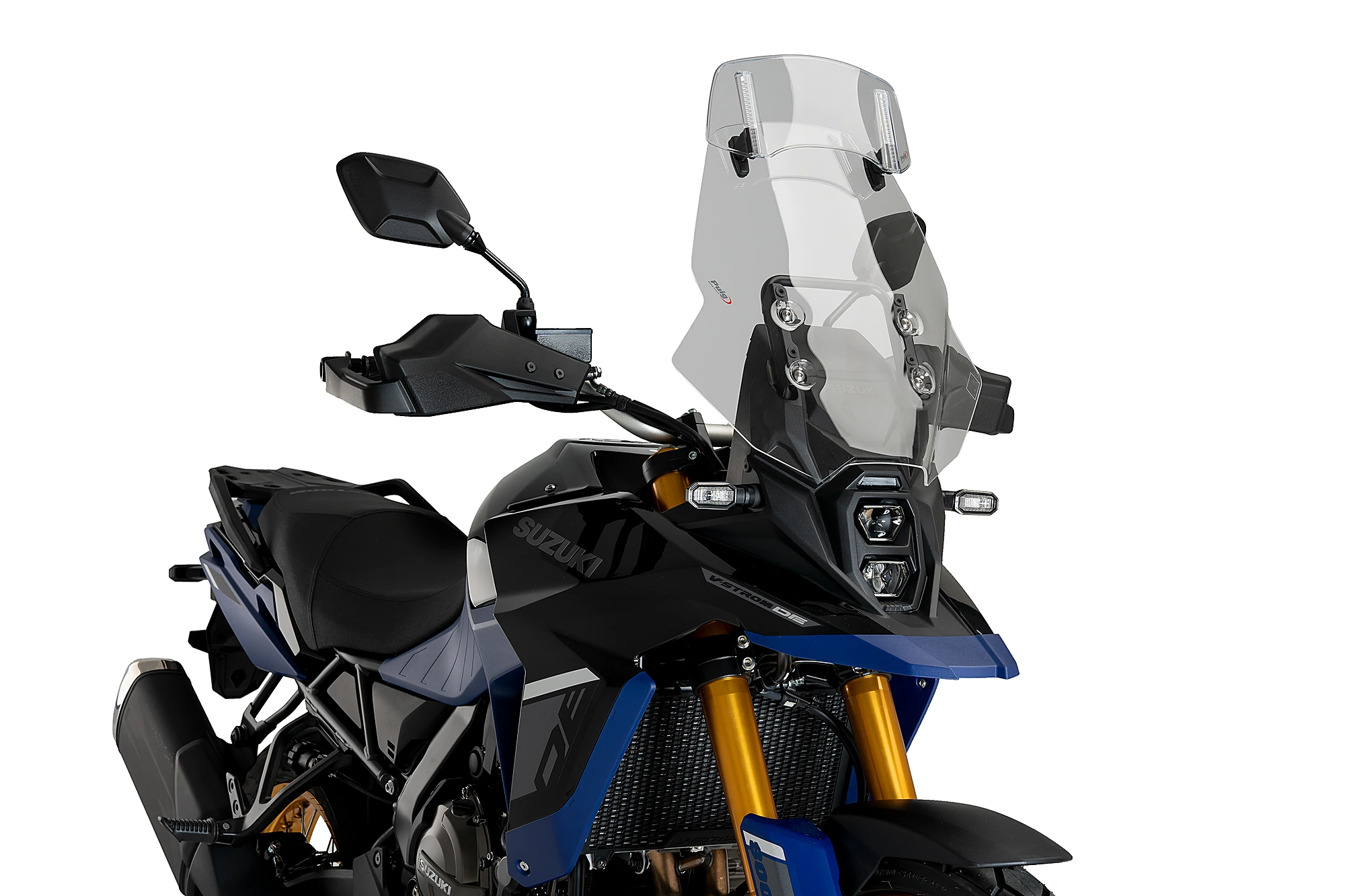 PUIG TOURING VINDSKÆRM M/ VISIR DL800 V-STROM - Billede 1